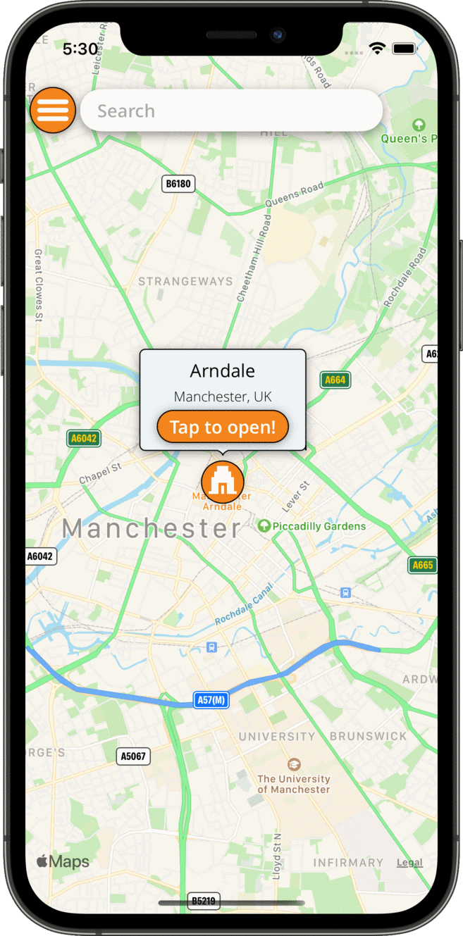 Manchester Arndale: Map - Find Shops Near Me